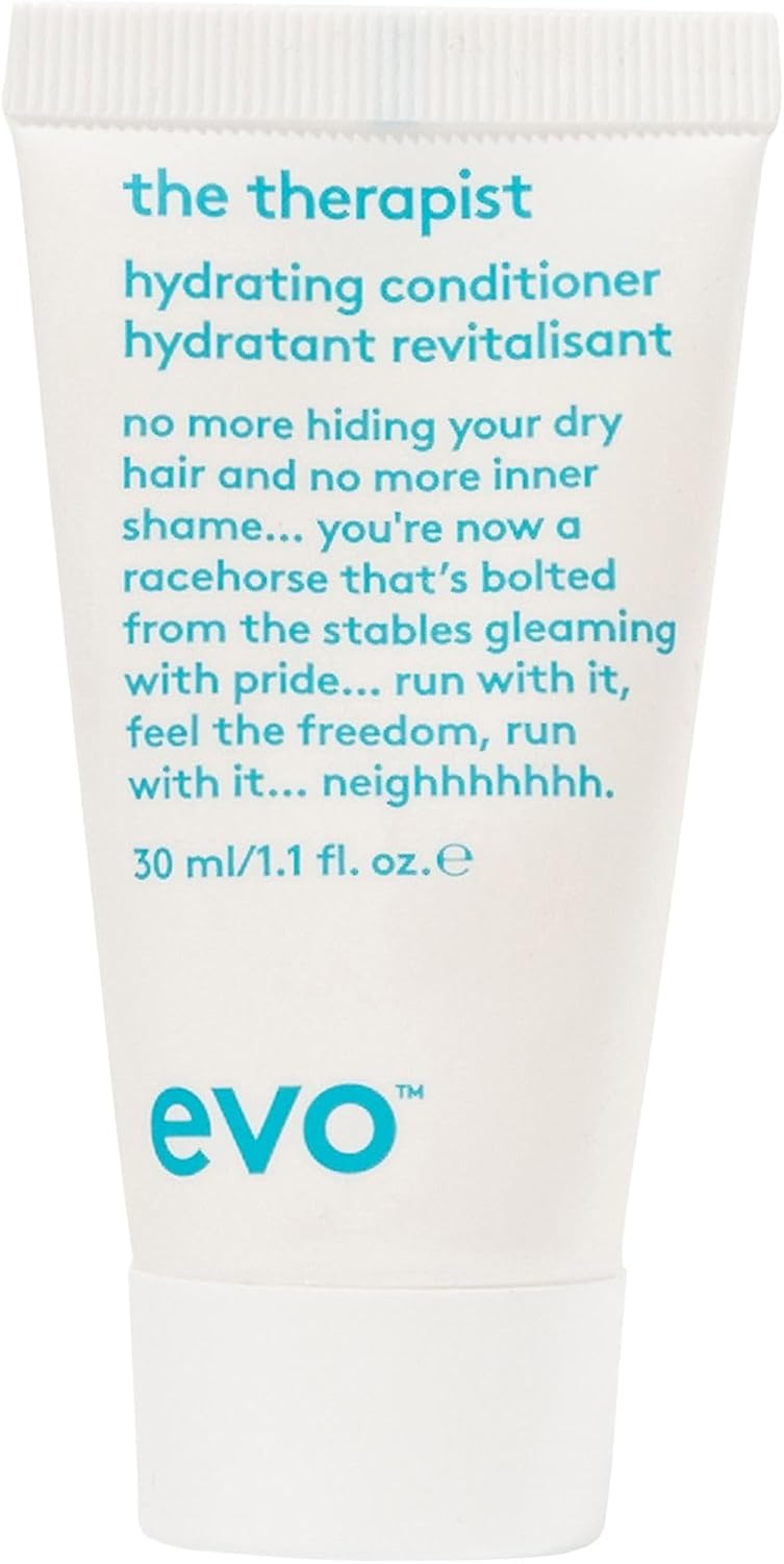 EVO The Therapist Hydrating Hair Conditioner 11 Fl Oz Travel Size - Image 1
