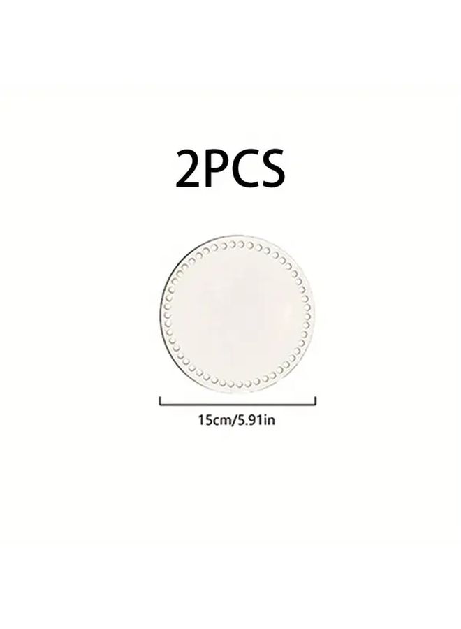 Handmade Solid Wood Woven Bag Base DIY Template 25cm 2pcs Set - Image 5