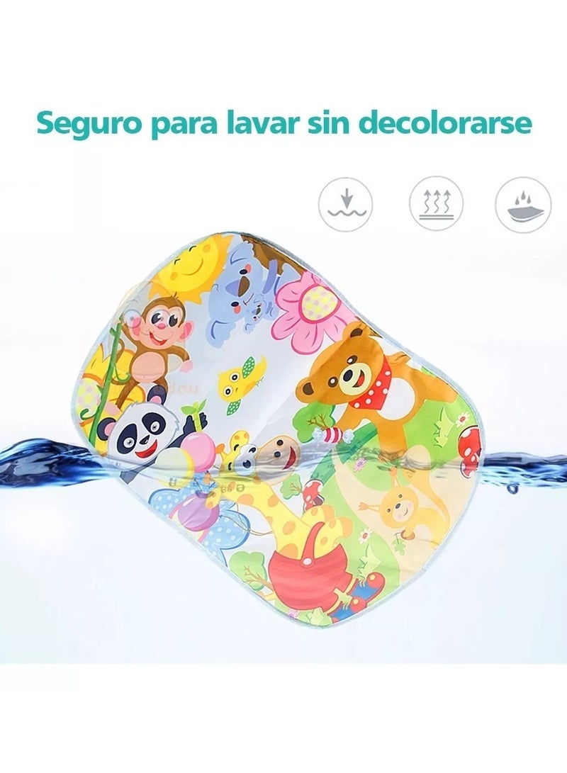 Gonice Padded Gym Baby Mat Piano Hanging Toy