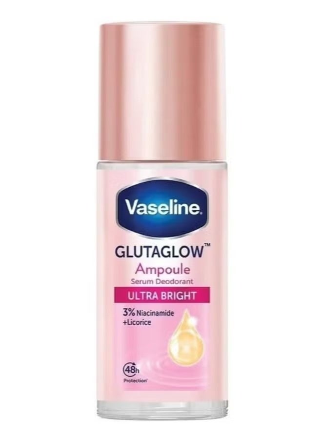 فازلين جلوتاجلو أمبولة سيروم مزيل للعرق مع 3% نياسيناميد وعرق السوس، انتعاش يدوم 48 ساعة، 45 مل - Image 4