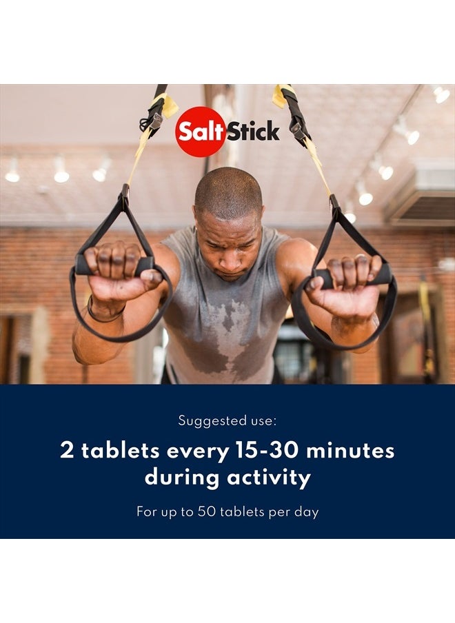 SaltStick - Electrolyte FastChews - 60 Lemon Lime Chewable Electrolyte Tablets - Salt Tablets for Runners, Sports Nutrition, Electrolyte Chews - 60 Count Bottle - Image 1