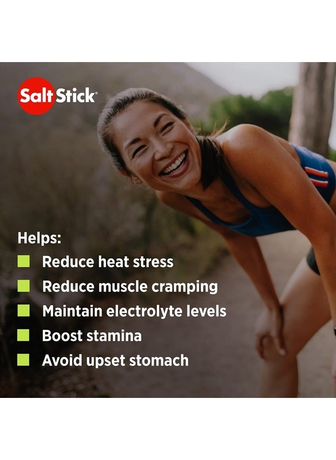 SaltStick - Electrolyte FastChews - 60 Lemon Lime Chewable Electrolyte Tablets - Salt Tablets for Runners, Sports Nutrition, Electrolyte Chews - 60 Count Bottle - Image 1