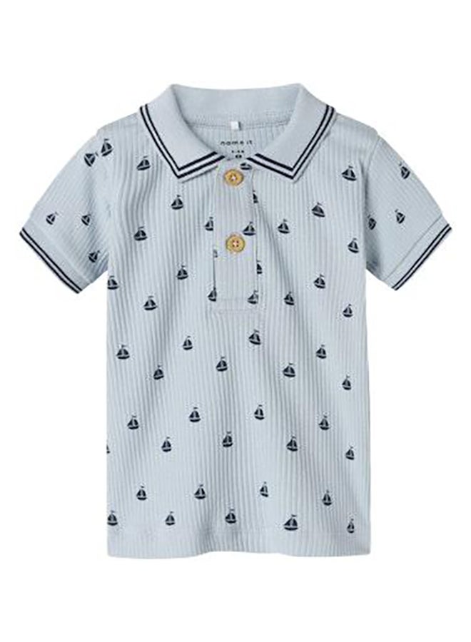 NAME IT Nbmfriman Ss Polo Top - Image 1