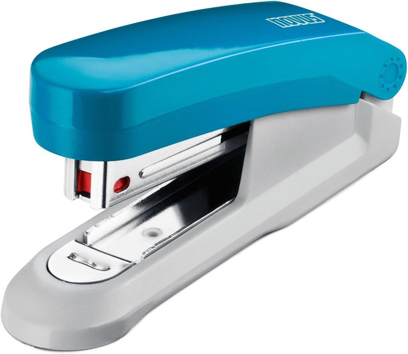 NOVUS 020-1876 Twin Set Stapler with Punch E 15/E 210 – Desk Set Petrol - Image 2