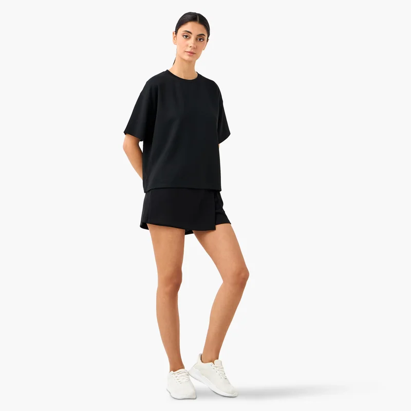 ADOT by Splash Oversized T-shirt with Side Slit