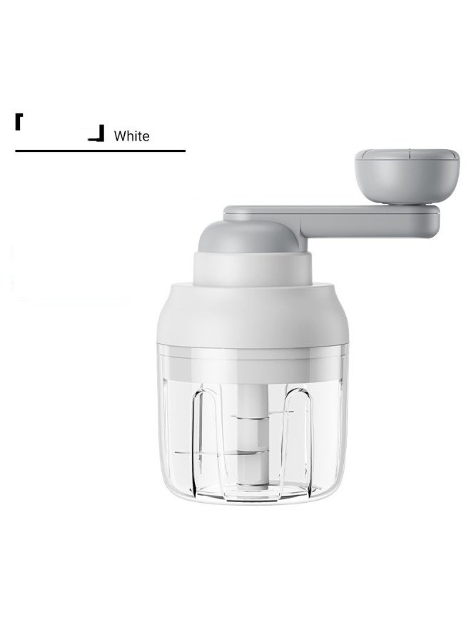 Manual Multifunctional Crusher, Capable Of Grinding Meat, Garlic, Vegetables, Crushed Ice, And Other Green Ingredients With A Capacity Of 250ml  - Image 1