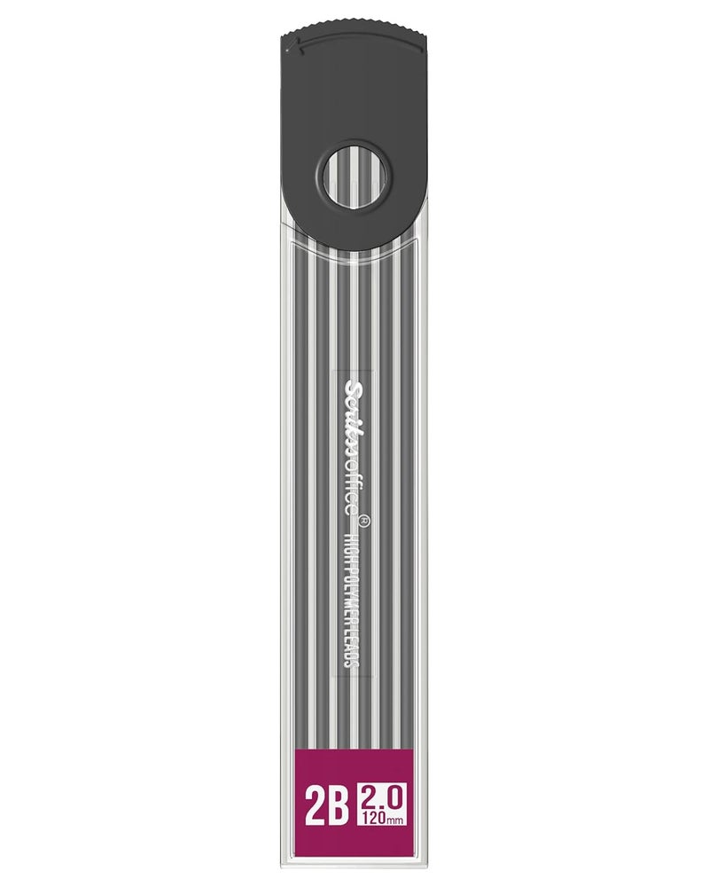 Scrikss 2mm Pencil Graphite Lead 2B Hardness 12 Leads in 1 Tube - Image 1