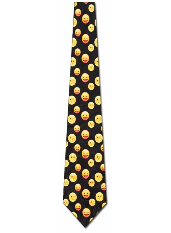 Steven Harris Emojis Mens Tie - Mens Novelty neckties - Image 1
