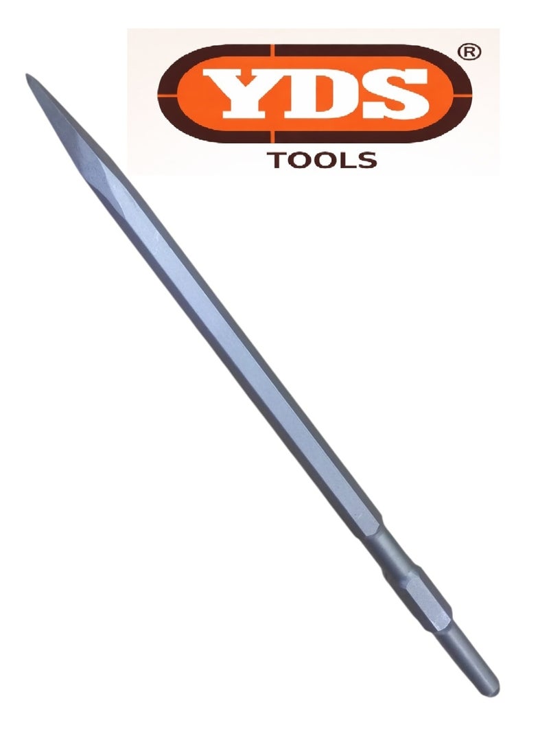 YDS Tools Chisel 17×400mm for Electric Hammer – Heavy Duty Steel for Concrete & Brick – Model YDS-0132-3 - Image 5