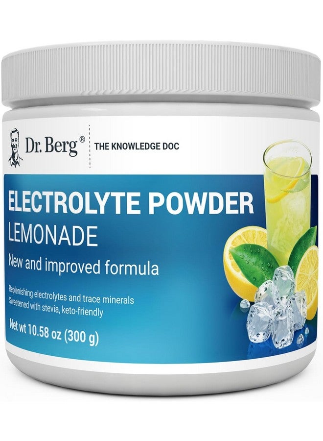 Dr. Berg Nutritionals Dr Berg Electrolyte Powder Lemonade Flavor, 300 Grams