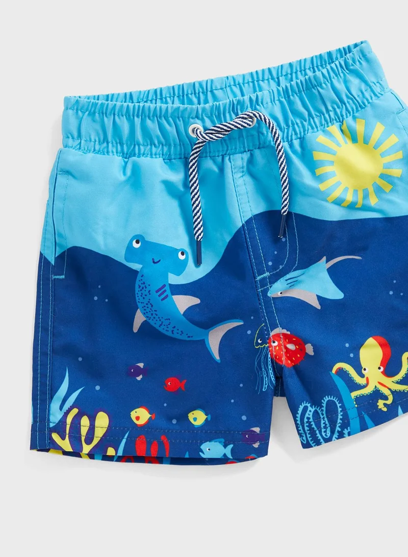 mothercare Kids Graphic Shorts