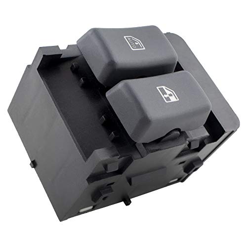 BOXI Front Driver Side Master Power Window Switch Fits for Chevy Express 1500/2500/3500 Van 1996-2000 for GMC Savana 1500/2500/3500 Van 1996-2000 | 15728438 901-051 - Image 3