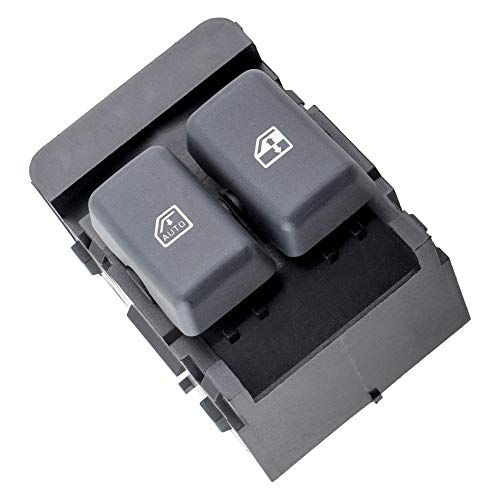 BOXI Front Driver Side Master Power Window Switch Fits for Chevy Express 1500/2500/3500 Van 1996-2000 for GMC Savana 1500/2500/3500 Van 1996-2000 | 15728438 901-051 - Image 1