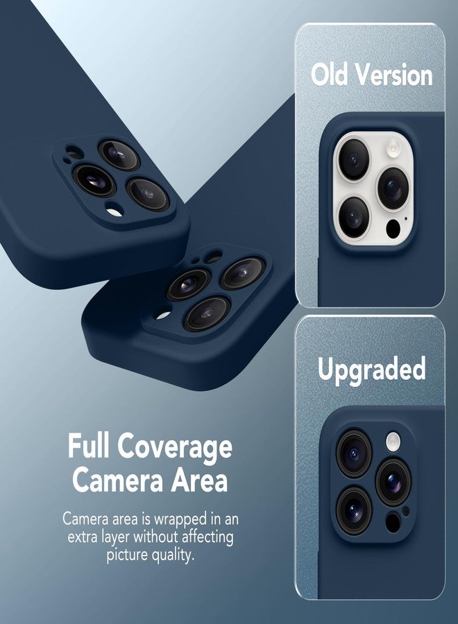 SuydanBox Magnetic for iPhone 15 Pro Case, Compatible with MagSafe, [Full Camera Protection][Screen Protector] Silicone Shockproof Protective Phone Case for iPhone 15 Pro 6.1", Cobalt Blue - Image 5