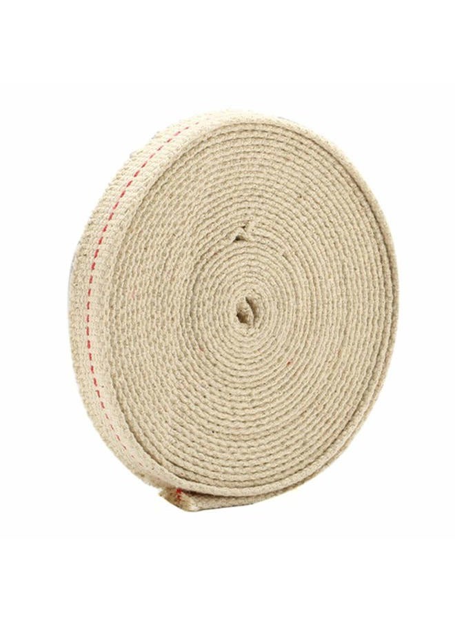 Hell Blues Lantern Lamp Wicks, 3 Rolls 1 inch Wide Flat Cotton Wick with Genuine Red Stitch Replacement Oil lamp Wicks for Paraffin Oil Kersoene Based Lanterns, Candle Burners - Image 5