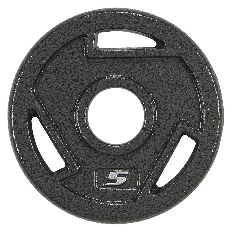BalanceFrom Cast Iron Plate Weight Plate for Strength Training and Weightlifting Single AT2IN5