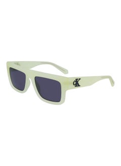 Calvin Klein Jeans Unisex Rectangular Sunglasses - CKJ23642S-745-5419 - Lens Size: 54 Mm  - Image 3