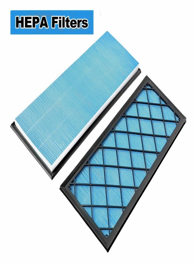 HTWORK HEPA Air Filter Activated Carbon Cabin Air Filter Replacement for Tesla Model Y Accessories 2024-2020 (Set of 4 Packs) - Image 3