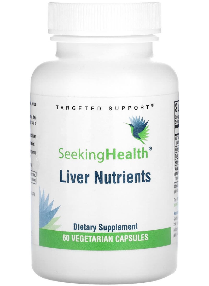 Seeking Health - Liver Nutrients, 60 Vegetarian Capsules - Image 1