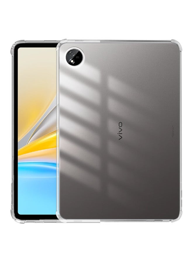 Freeson Transparent Tpu Case For Vivo Pad Se 12.3-Inch Ai Smart Tablet, Slim Full Body Protection Anti-Drop Crystal Clear Soft Shell With Airbag Corners And Shockproof Cover - Image 2