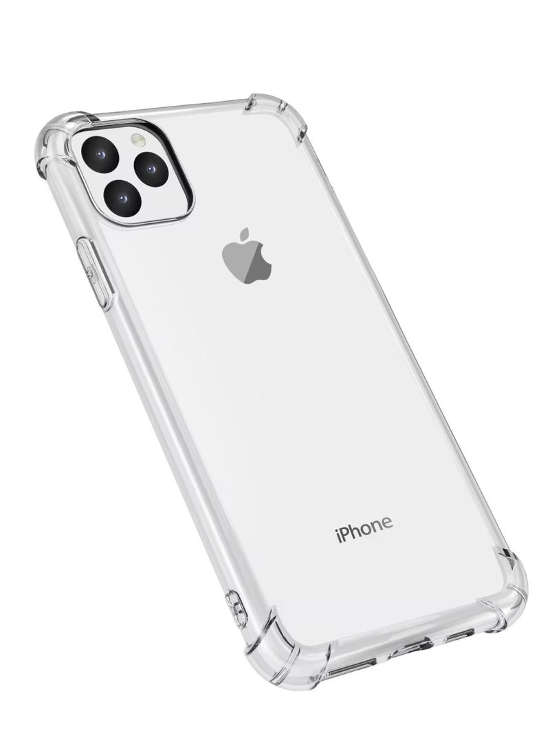 Yuwell iPhone 11 Pro Case Clear 5.8 inch Anti-Yellowing iPhone 11 Pro Cover Transparent Slim Thin Crystal Clear Phone Case Shockproof Protective Bumper Protection iPhone Case Cover For Apple iPhone  - Image 1
