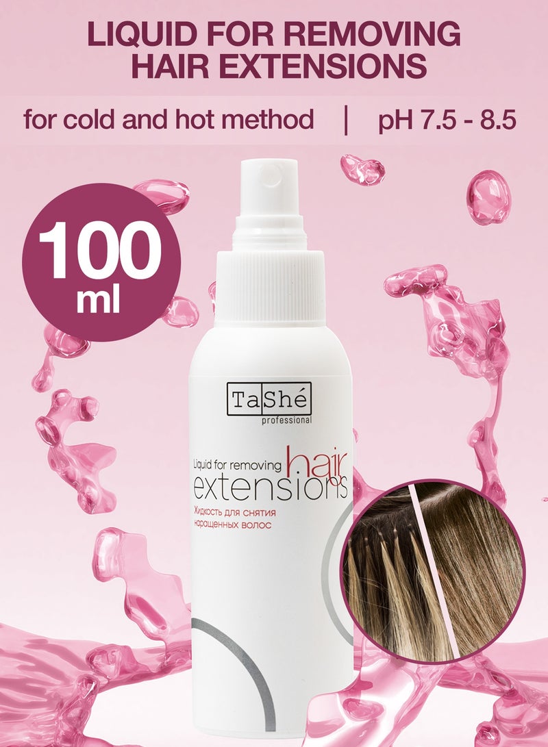 تاش سائل إزالة وصلات الشعر، لتصحيح الشعر الطبيعي في الوصلات الباردة والساخنة، 100 مل. - Image 1