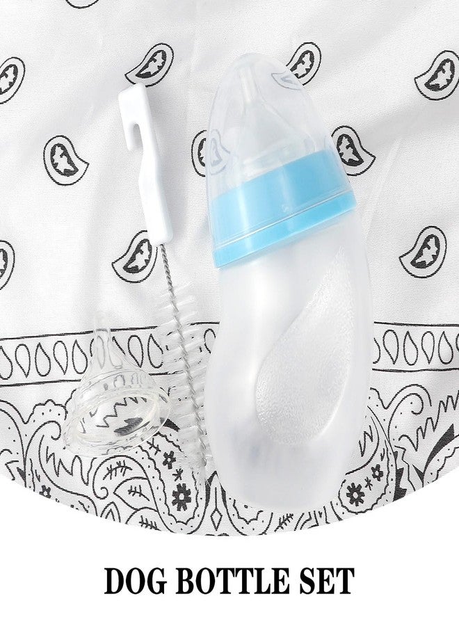 YOLUFER Pet Feeding Bottle Pet Nurser Bottle Feeding Nipple Bottle for Kitten Puppy Small Animals 180ML - Image 4
