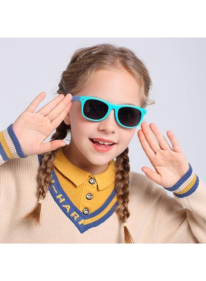 3 Pack kids sunglasses for Boys Girls Kids Polarized Sunglasses - Image 3