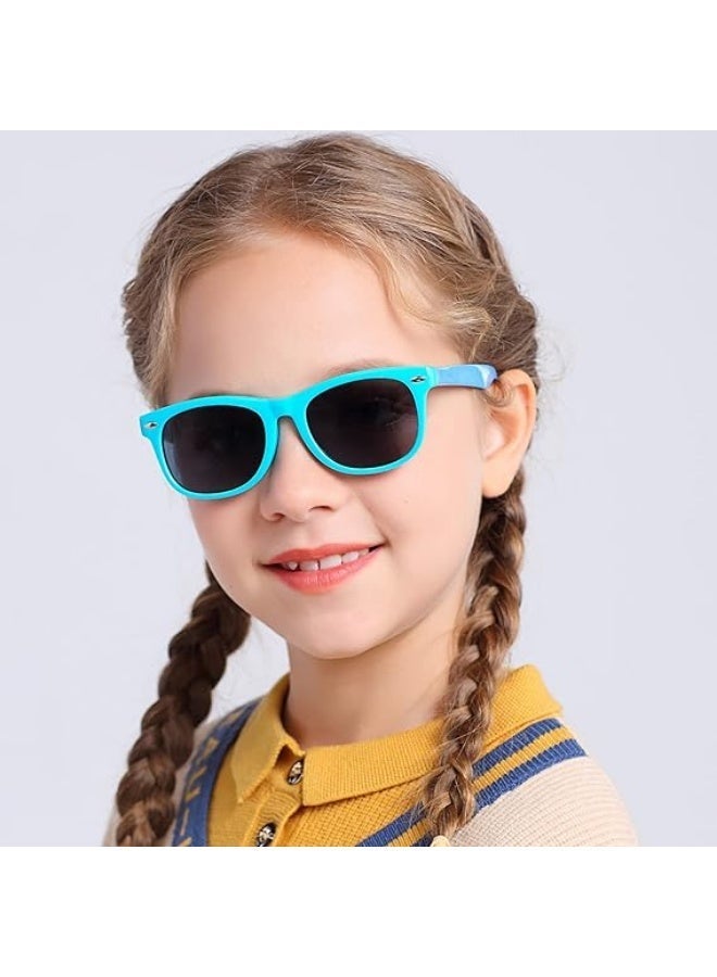 3 Pack Polarized Kids Sunglasses, UV400 Protection for Boys & Girls - Image 2