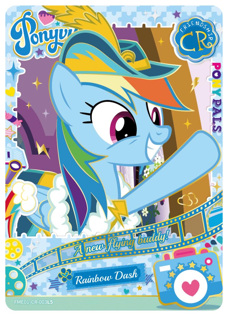 Kayou My Little Pony Friendship Eternal Cards, Fun Moment Edition, English Series 1, Display Box with 12 Packs, 127 Cards, 7 Rarity Levels - Image 5