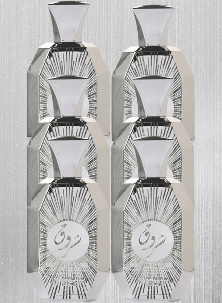 Banafa 6 Pieces Shrouq Perfume 100ml EDP - Image 1