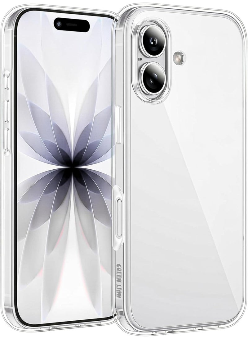 GREEN LION iPhone 17 6.1" Delgado PC Case / Waterproof / Strong and handy / lightweight / Anti Fingerprint / HD Clarity - Clear - Image 1