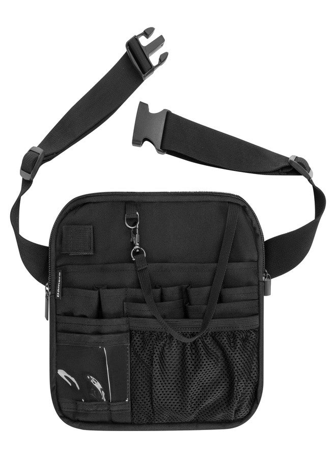 داميرو حقيبة خصر للخادم من داميرو، حقيبة نقود خصر للنادل، حقيبة مئزر تقديم للمطاعم مع حزام قابل للتعديل للمطاعم والفنادق والبار - Image 1