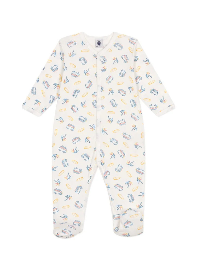 بيتي باتو Babies' van design cotton pyjamas