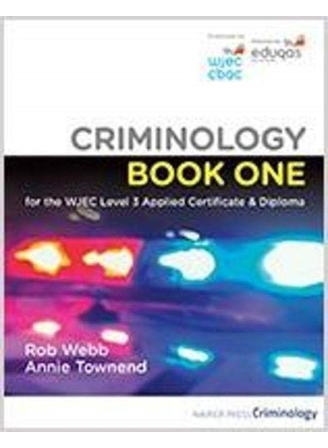 Criminology Book One for the WJEC Level 3 Applied Certificate Diploma - Paperback