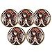 Leabet 5Pcs Psalm 911112 Challenge Coin Guardian Angel Prayer Coin DoubleSided Christian Collectible Token of Protection and Faith 157 Inch - Image 2