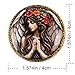 Leabet 5Pcs Psalm 911112 Challenge Coin Guardian Angel Prayer Coin DoubleSided Christian Collectible Token of Protection and Faith 157 Inch - Image 4