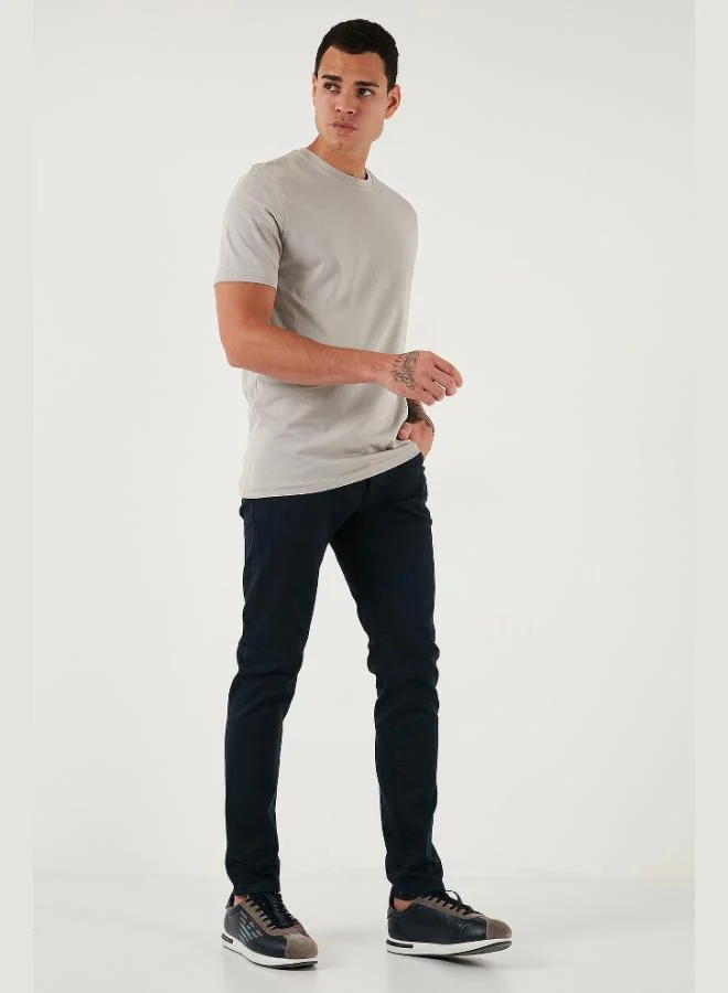 Buratti  Buratti Stretch Cotton Slim Fit Normal Waist Skinny Leg Jeans Men's JEANS 1115C24NAPOLI for Men | Best Price UAE