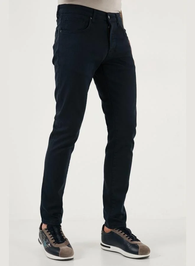 Buratti  Buratti Stretch Cotton Slim Fit Normal Waist Skinny Leg Jeans Men's JEANS 1115C24NAPOLI for Men | Best Price UAE