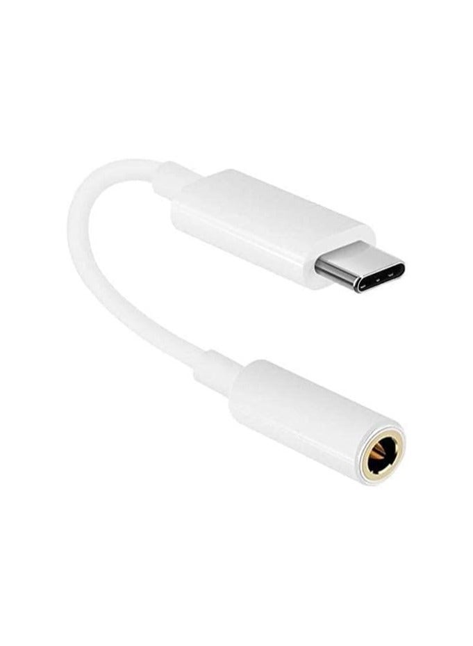 USB نوع C إلى 3.5 ملم أنثى سماعة رأس صوت جاك محول Aux Splitter Connector  - Image 4