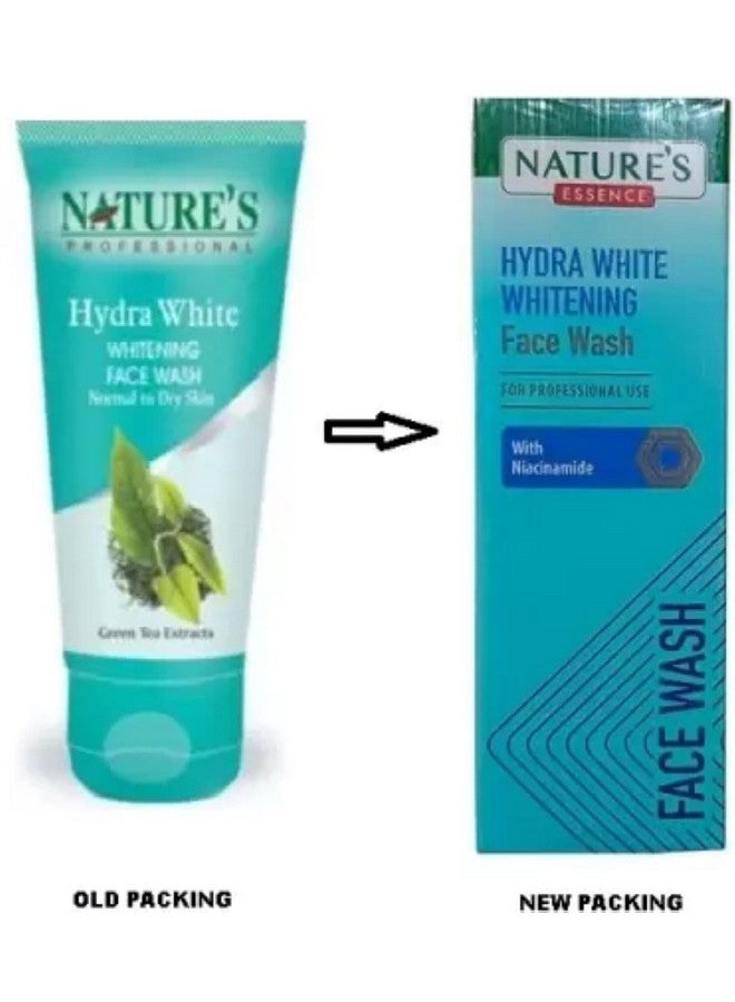 نيتشرز إيسنس غسول هيدرا وايت لتبييض الوجه 100 مل مع النياسيناميد، عبوة من قطعتين - Image 3