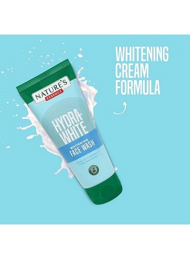 نيتشرز إيسنس غسول هيدرا وايت لتبييض الوجه 100 مل مع النياسيناميد، عبوة من قطعتين - Image 5