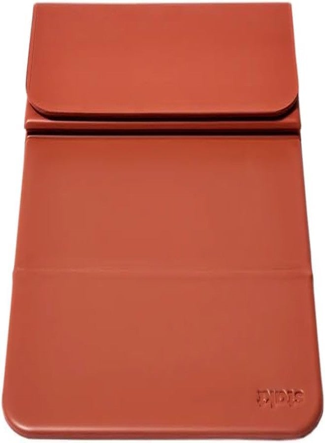 Stakt - Foldable Multi-Purpose Fitness & Yoga Mat with Patented Design, Workout Mat with Non-Slip Surface, Portable & Lightweight, For Studio or Home Use, As Seen on Shark Tank (Terracotta) - Image 4