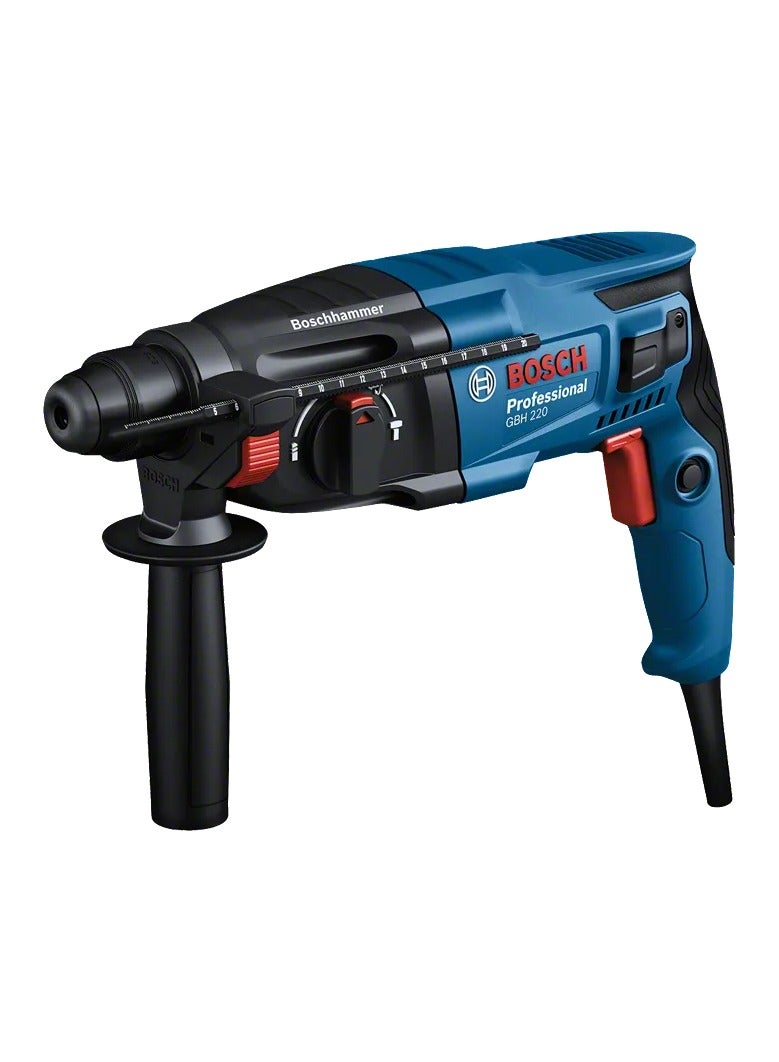 Bosch Rotary Hammer GBH 220 – 22mm, 720W, 3 Modes, Left/Right Rotation – Model 06112A6020 - Image 2
