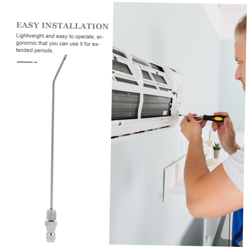 Silver Sprayer Wand Cleaning Machine Tank Rinser Versatile Flush Wand for Appliances - Image 3