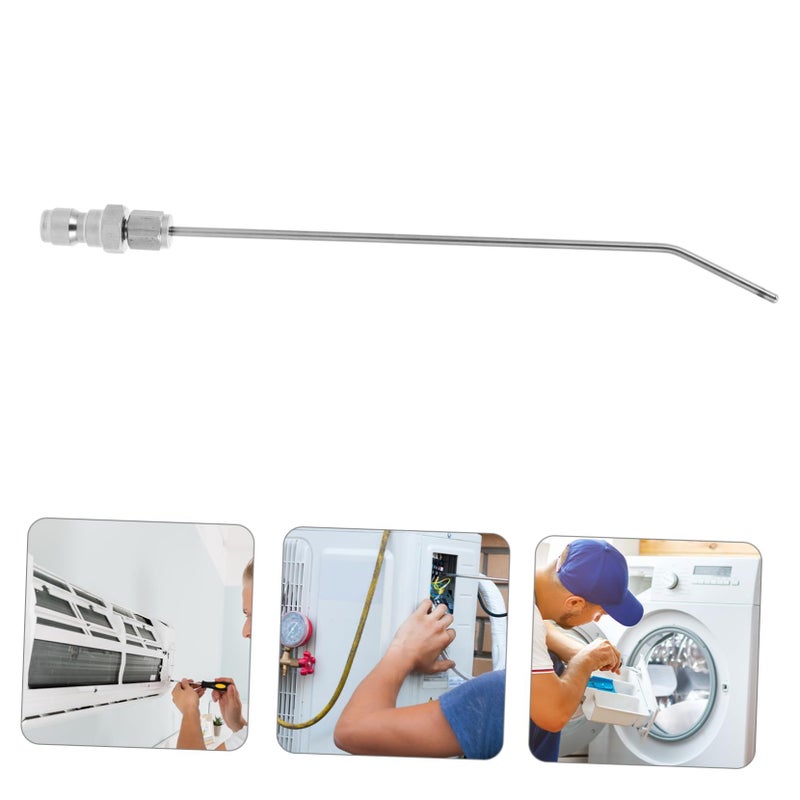 Silver Sprayer Wand Cleaning Machine Tank Rinser Versatile Flush Wand for Appliances - Image 5