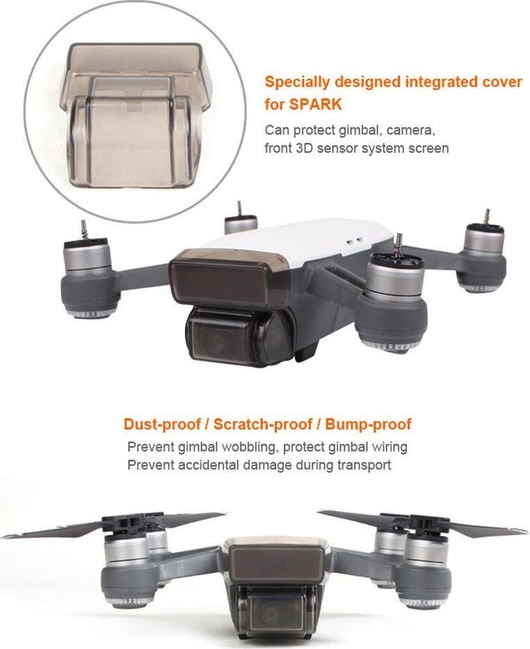 DJI Spark Camera Front 3D Sensor Screen Cover Protector
