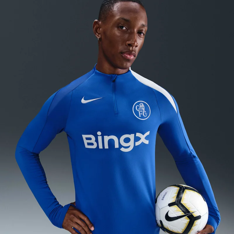 Men's Chelsea Strike Drill Third Total 90 Football Top