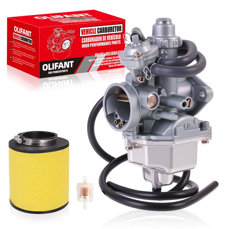 OLIFANT Carburetor For Honda Recon 250 1997-2007 TRX250TE TRX250TM 2002-2007 With Air Filter - Image 1