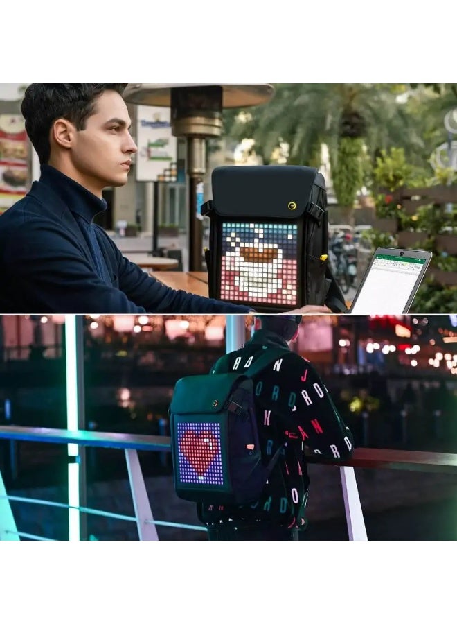 Divoom Backpack-M | Large-capacity Pixel Art Backpack - Image 5